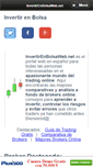 Mobile Screenshot of invertirenbolsaweb.net